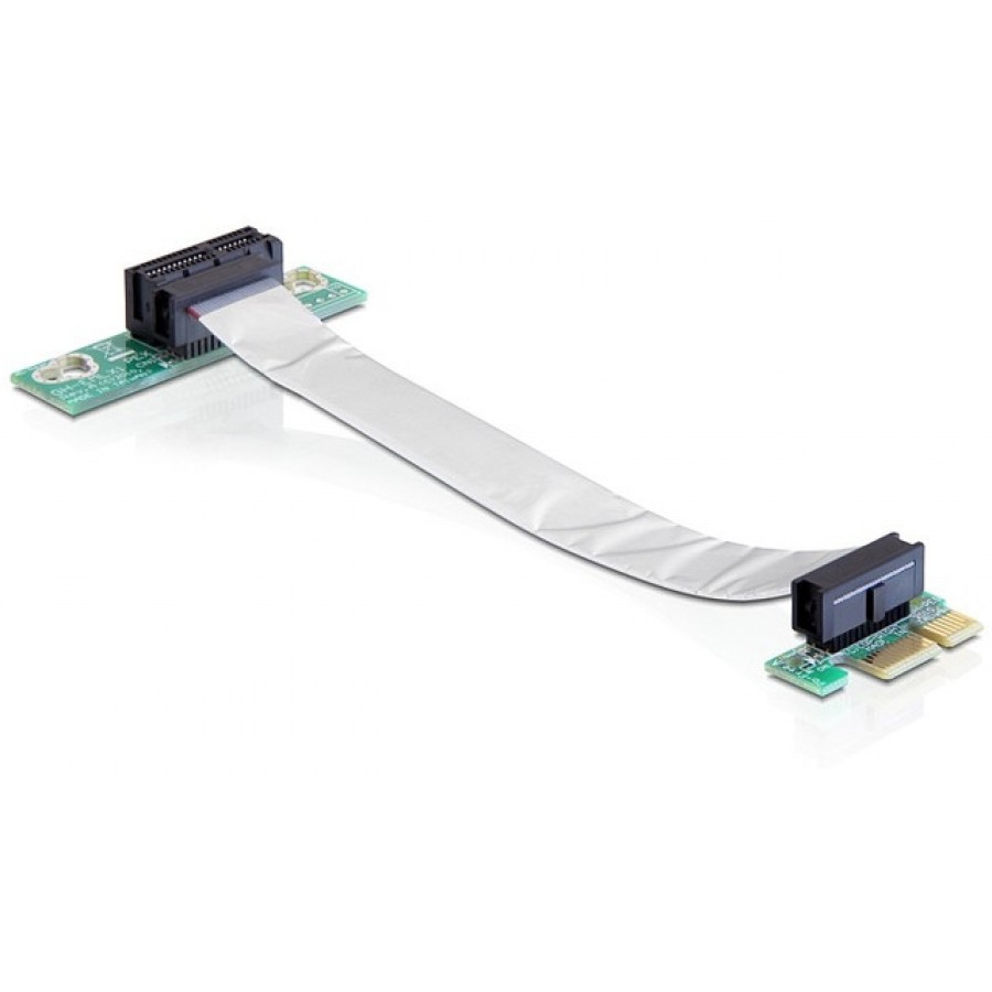 Karta Riser PCI Express X1 Na Taśmie 13cm Delock