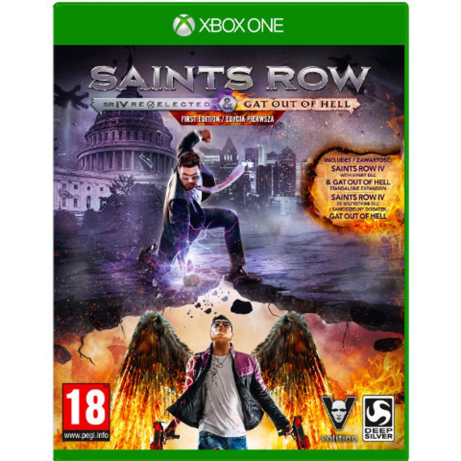 Gra Saints Row Iv: Re-Elected + Gat Out Of Hell First Edition Edycja Pierwsza Xone