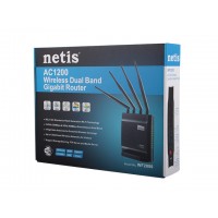 Router DSL Wifi Ac/1200 Dual Band + 1gb Lanx4 Antena +1XUSB Netis Wf2880