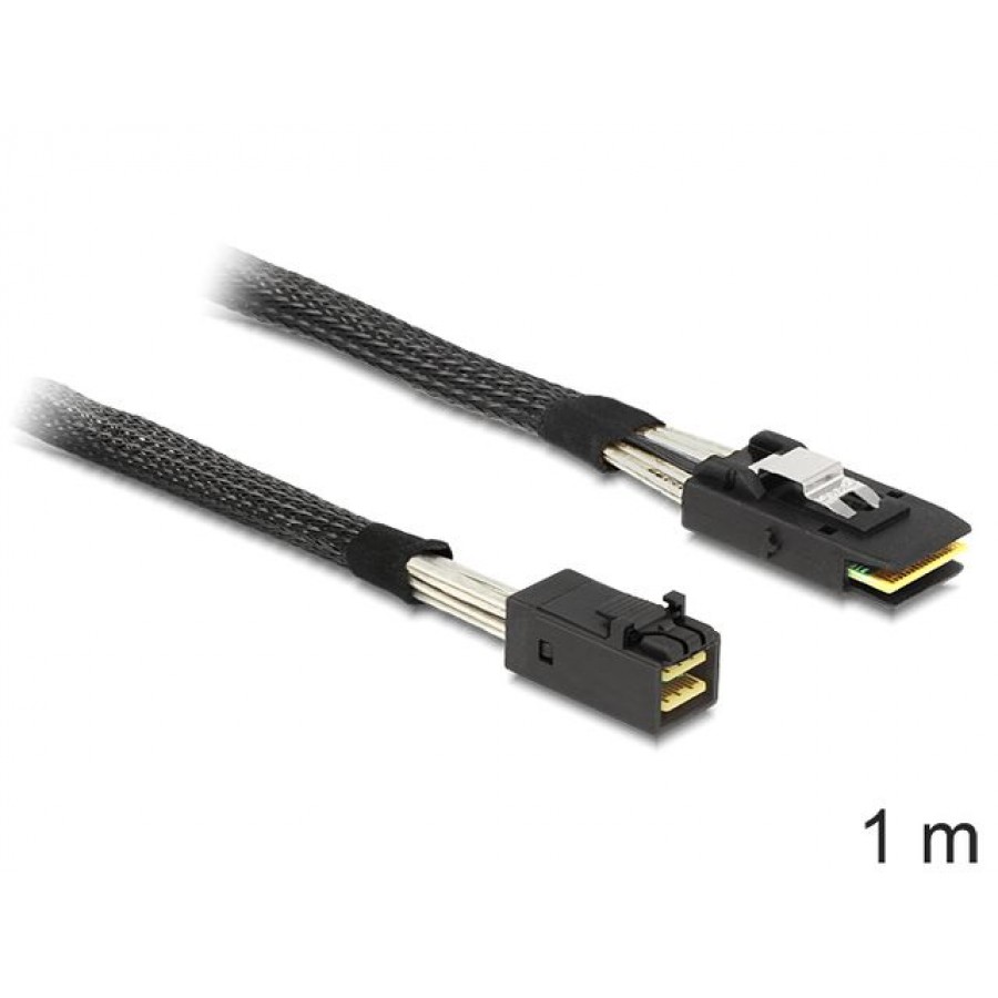 Kabel Sas Hd X4 Sff8643-Mini Sas X4 Sff 36pin 8087 1m Delock