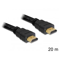 Kabel HDMI-HDMI V1.4 High Speed Ethernet 20m Delock