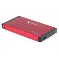 Kieszeń HDD Zewnętrzna Sata Gembird 2.5" USB 3.0 Red