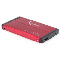 Kieszeń HDD Zewnętrzna Sata Gembird 2.5" USB 3.0 Red