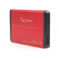 Kieszeń HDD Zewnętrzna Sata Gembird 2.5" USB 3.0 Red