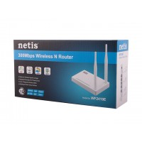 Router DSL Wifi G/N300 + Lanx4 2xantena 5dBi Netis Wf2419e