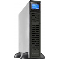 UPS Power Walker On-Line 1000VA 3x Iec Out, USB/Rs-232, LCD, Rack 19"/Tower