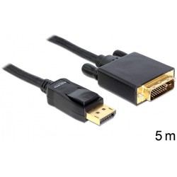 Kabel Displayport M->DVI-D (24+1) 5m Delock