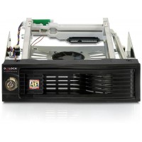 Kieszeń HDD 5.25" Sata HDD 3.5” Mobile Rack Czarna Delock