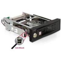 Kieszeń HDD 5.25" Sata HDD 3.5” Mobile Rack Czarna Delock