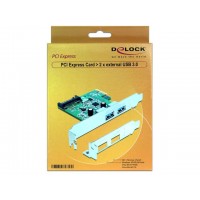 Karta PCI Express-USB 3.0 2-Port Delock 89356