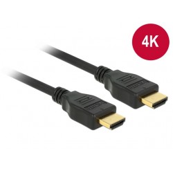 Kabel HDMI-HDMI V1.4 High Speed Ethernet 4k 2m Delock