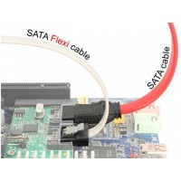 Kabel Sata Data 20cm Flexi 6Gb/s White Delock