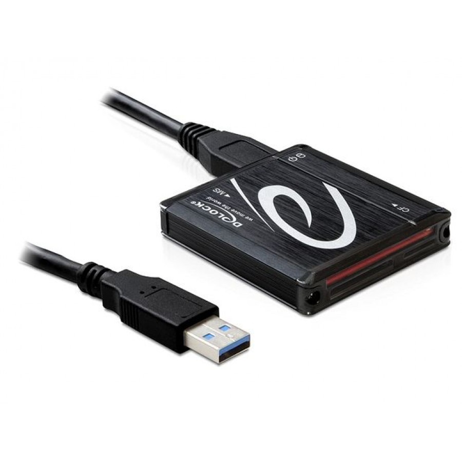 Czytnik Delock All-In-1 USB 3.0 Black