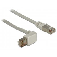 Patch Cord Kat5e 0.5m Kątowy Wtyk