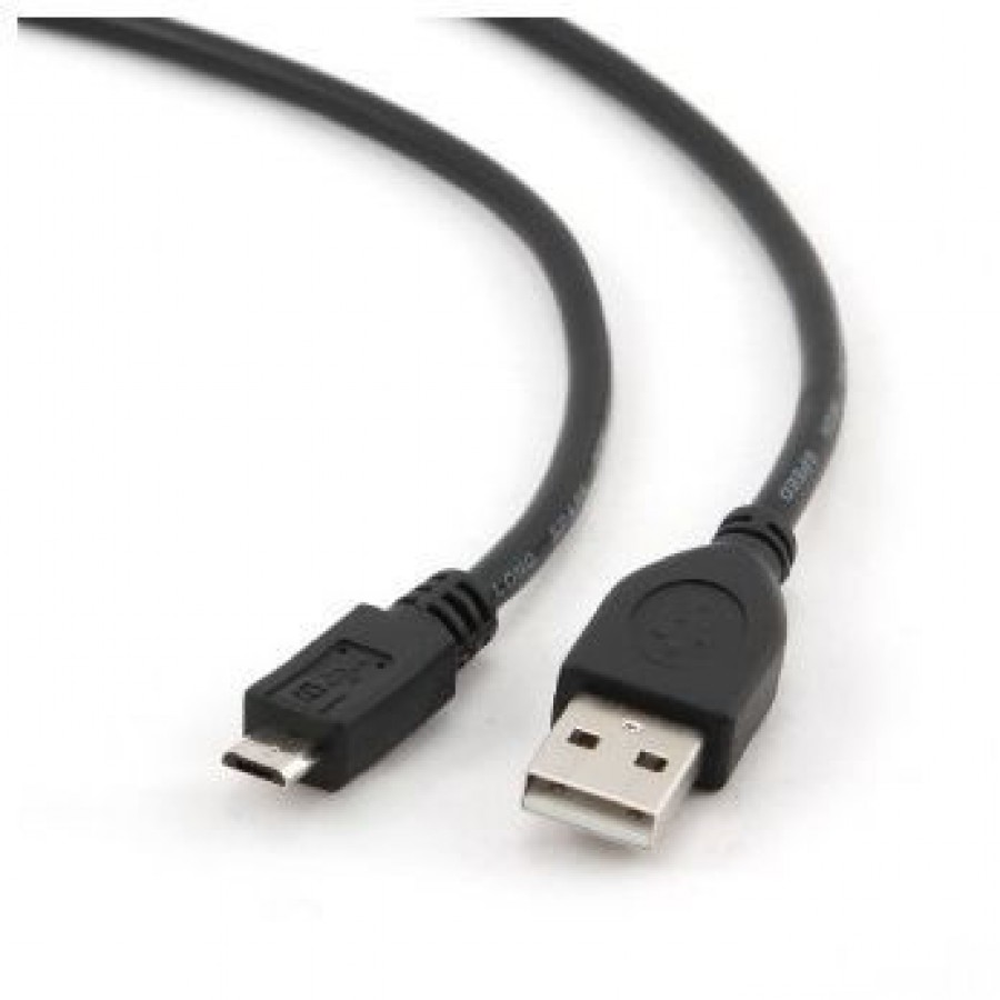 Kabel USB Micro-B(M)->A(M) 2.0 0.5m Czarny Lanberg 50-Pack