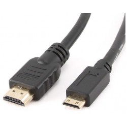 Kabel HDMI(M)->HDMI Mini(M) V1.4 1.8m 4k 3d Czarny Lanberg 50-Pack