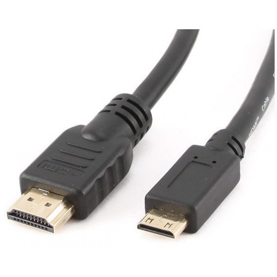 Kabel HDMI(M)->HDMI Mini(M) V1.4 1.8m 4k 3d Czarny Lanberg 50-Pack