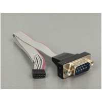 Raspberry Karta Pi USB Micro-B(F)/USB Pin Header->2xUSB A(F)+RS232