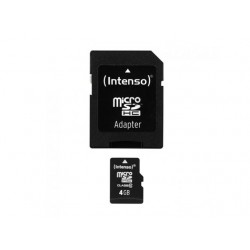 Pamięć Intenso Micro SD 4GB SDHC Card Class 10