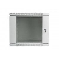 Szafa Instalacyjna Wisząca 19" 9u 600x450 Szara Lanberg (FLAT Pack)