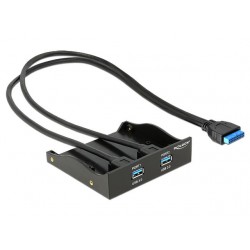 Frontpanel Delock USB 3.0 X2 Do Zatoki 3.5/5.25" Pin Header