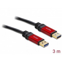 Kabel USB-A M/M 3.0 Premium 3m Delock