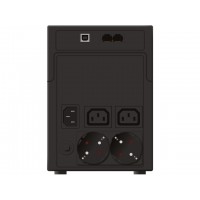 UPS Power Walker Line-Interactive 1200VA, 2x Schuko + 2x Iec Out, Rj11/Rj45 In/Out, USB, LCD