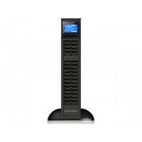 UPS Power Walker On-Line 1000VA Crs, 3x Iec Out, USB/Rs-232, LCD, Rack 19"/Tower, 6A Charger