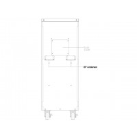 Battery Pack Rack 19" Dla UPS Power Walker Vfi 6-10k T, 10000tcp 3/1 40 Akumulatorów 12v/9Ah