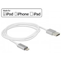 Kabel Do Apple USB Do Transmisji Danych I Ładowania Lighting 8 Pin Sygnalizacja Ładowania LED IPAD