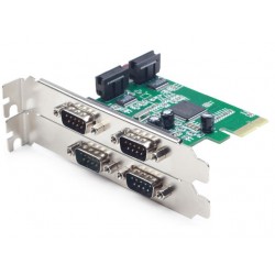 Karta PCI Express-Com 9pin X4 Gmb