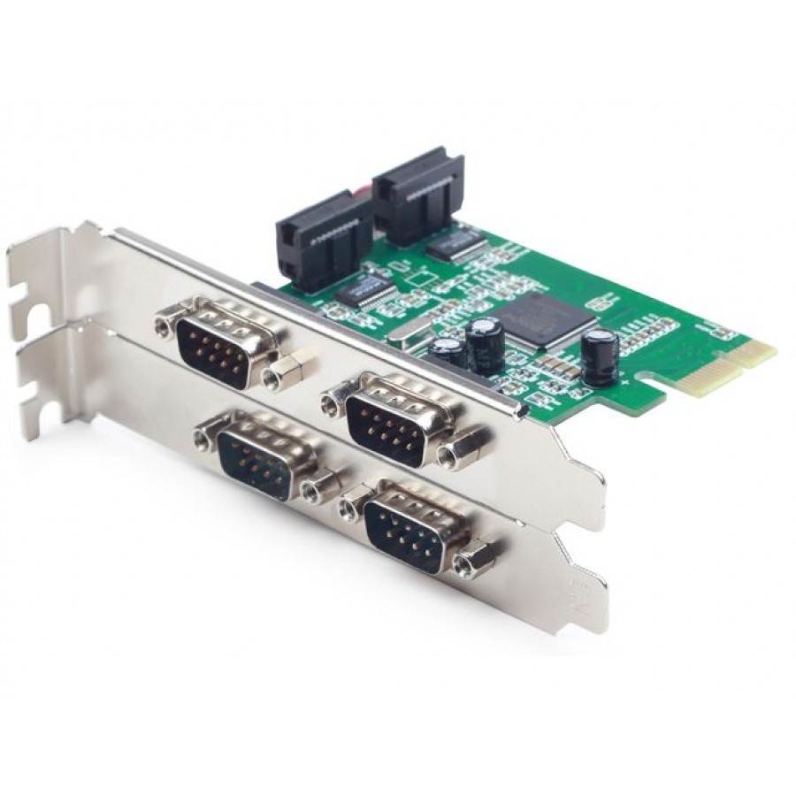 Karta PCI Express-Com 9pin X4 Gmb