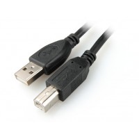 Kabel USB-A(M)->B(M) 2.0 3m Czarny Lanberg 50-Pack