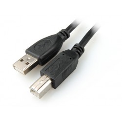 Kabel USB-A(M)->B(M) 2.0 3m Czarny Lanberg 50-Pack