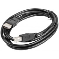 Kabel USB-A(M)->B(M) 2.0 3m Czarny Lanberg 50-Pack