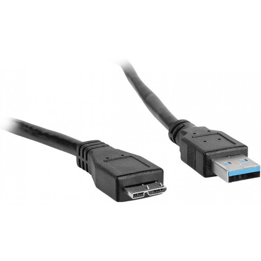 Kabel USB Micro-B(M)->A(M) 3.0 0.5m Czarny Lanberg 50-Pack