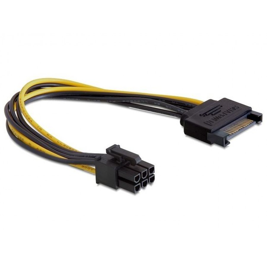 Kabel Sata Zasilający(M)-Pci Express 6 Pin Gembird