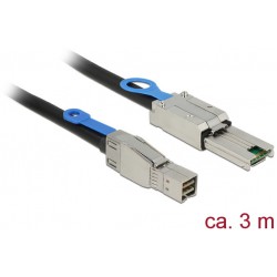 Kabel SAS Mini HD SFF 8644->Mini SAS SFF 8088 3m Delock