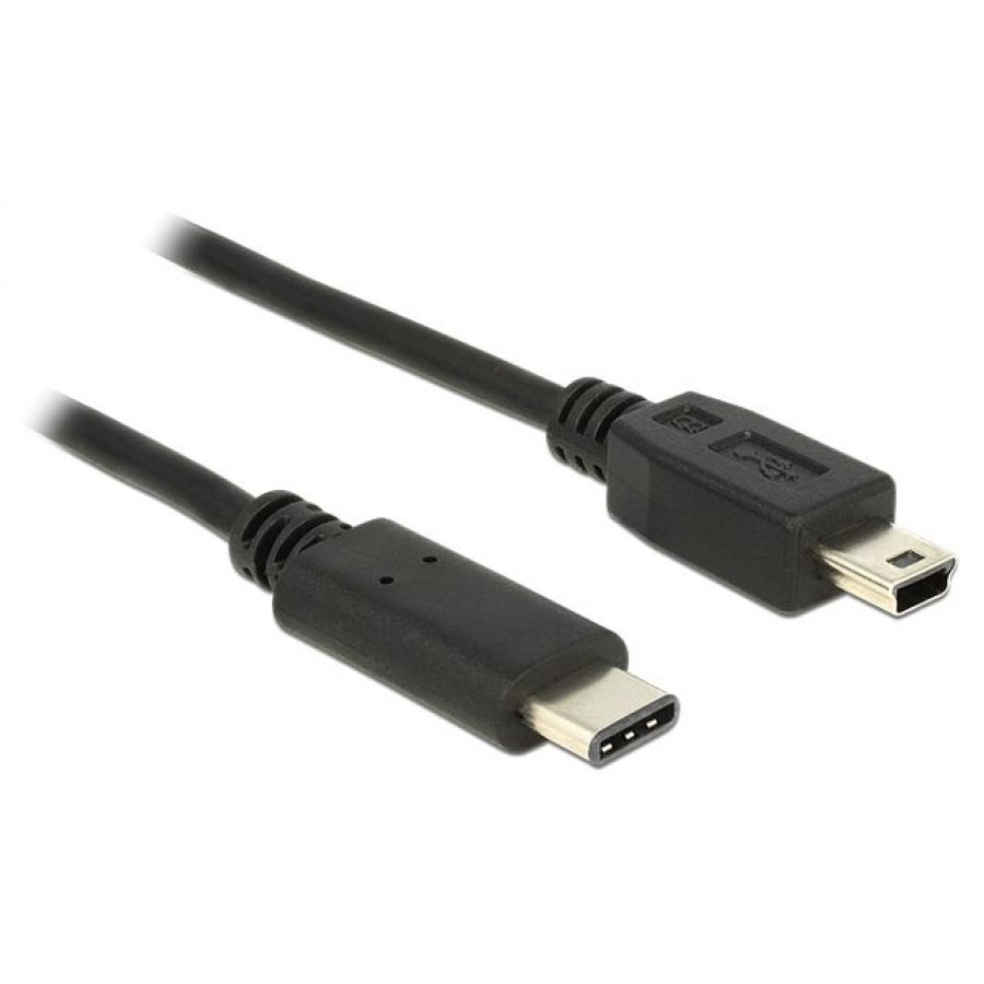 Kabel USB Type-C(M)-Mini-B(M) 1m Black Delock