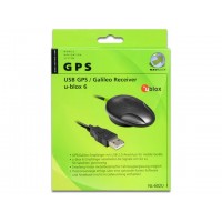 OdBiornik GPS Navilock Nl-602u USB-A 2.0 U-Blox 6 Black