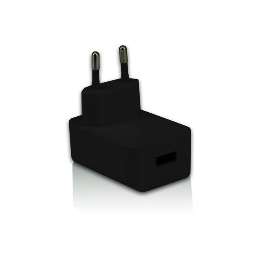 Ładowarka Adapter Napięcia 230V->USB 2.1a Black Gembird