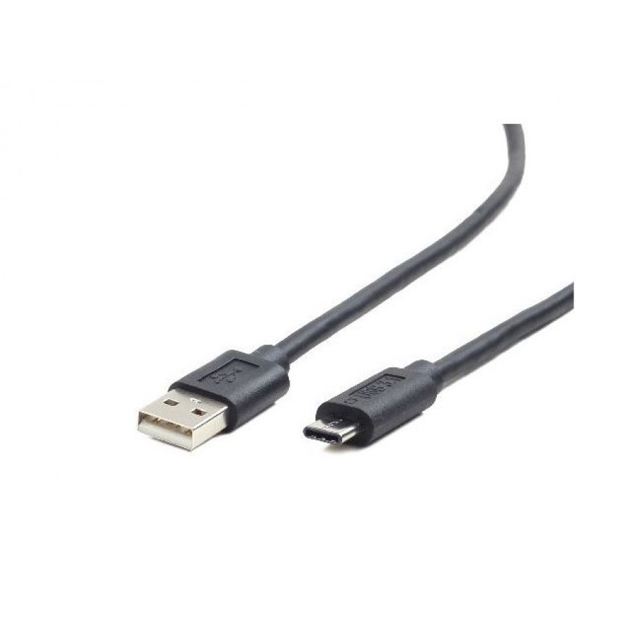 Kabel USB 2.0 Am-> USB Type-C ( 480Mb/s) Black 1m Gembird