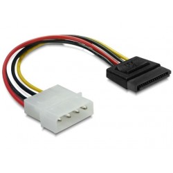 Kabel Sata Zasilający(M)-Molex(M) 6cm Proste Delock