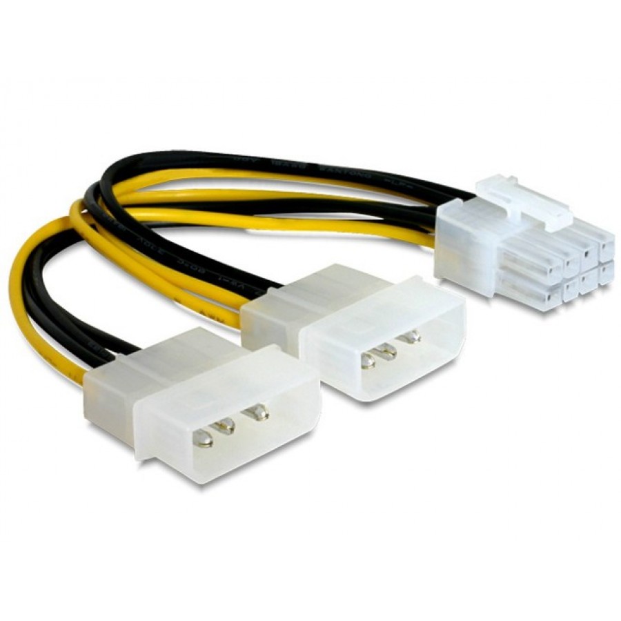 Kabel Rozdzielacz Zasilania 2HDD/8pin Btx Cc-Psu-81