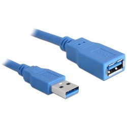 Przedłużacz USB-A M/F 3.0 1m Delock