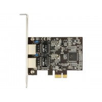 Karta PCI Express->2x Gigabit Lan Delock