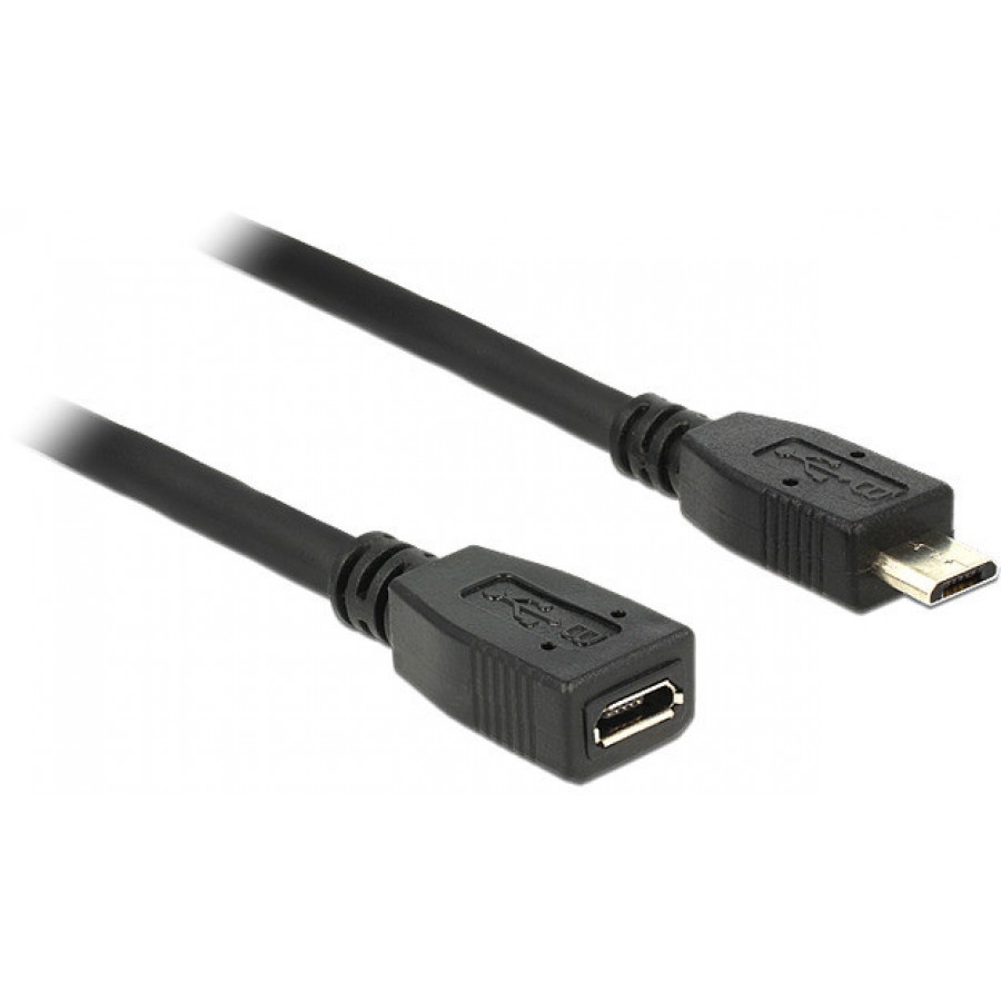 Przedłużacz USB Bm Micro-Bf 0.5m Delock