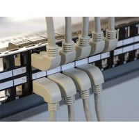 Patchcord Kat.6 Sstp 1m Kątowy Ls0h Miedź Delock