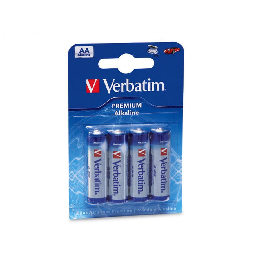 Bateria Alkaiczna Verbatim LR6 AA 4SZT Blister