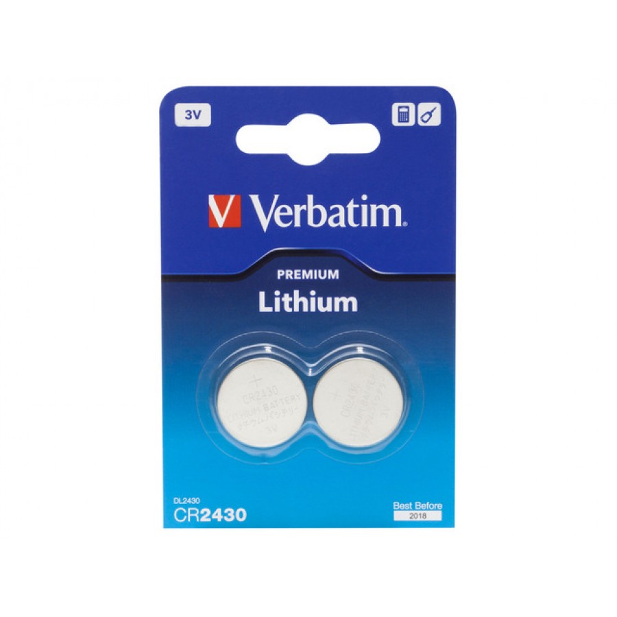 Bateria Verbatim CR2430 2SZT Blister